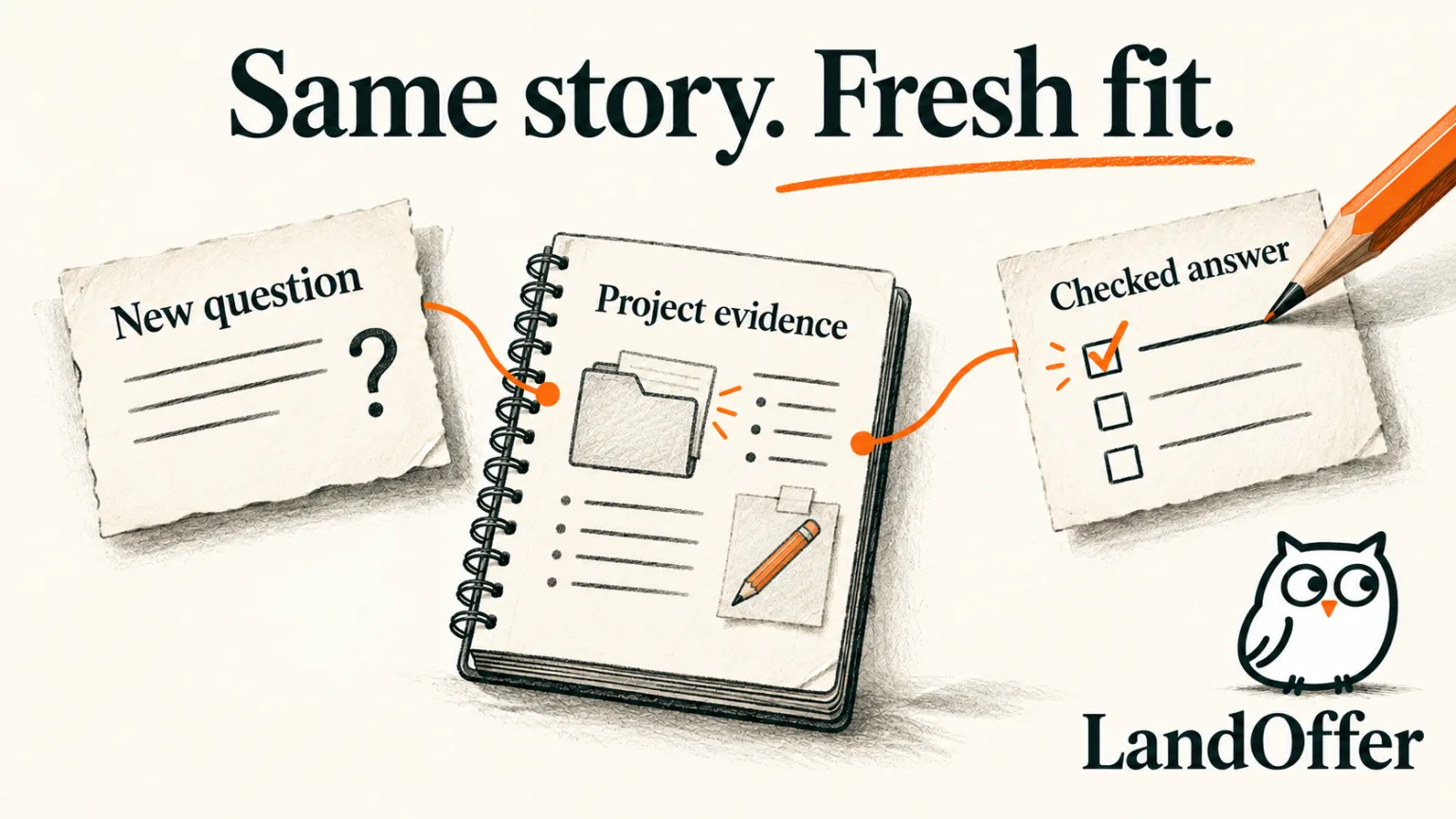 One verified inventory-project record branches into a contribution answer for Alder and a user-support answer for Quarry, retaining the same factual limits.